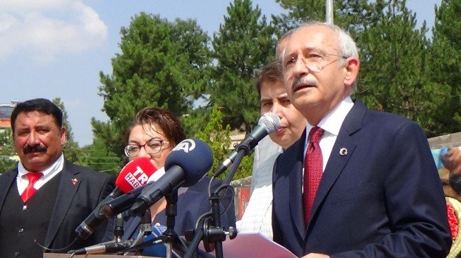 Chp Genel Başkanı Kemal Kılıçdaroğlu: