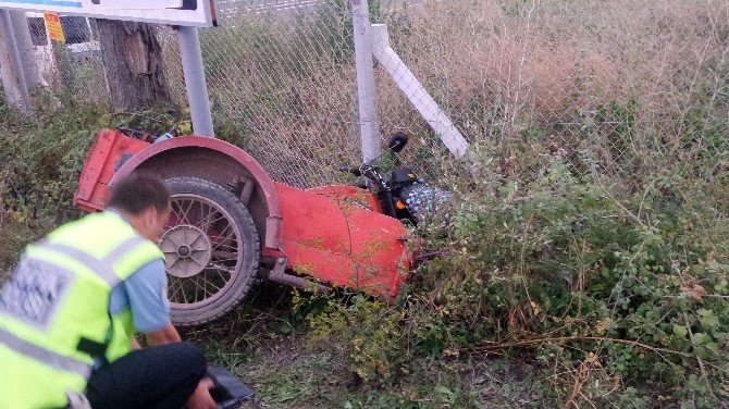 Tosya’da Motosiklet Kazası: 1 Yaralı