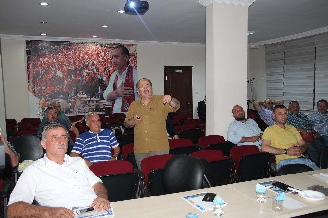 Başkan Gümrükçüoğlu, Ak Partililer’in Soruları Cevapladı