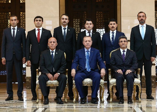 Cumhurbaşkanı Erdoğan, Tacikistan Büyükelçisi Rajabiyon’u Kabul Etti