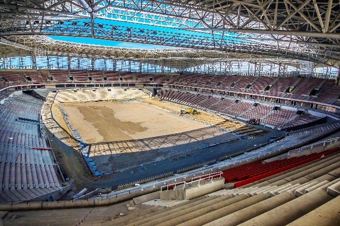 Samsun 19 Mayıs Stadyumu’nun Yüzde 83.5’i Tamam