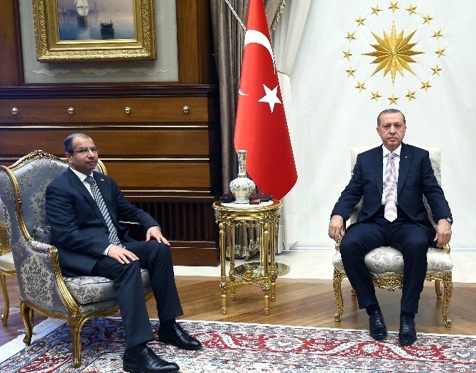 Cumhurbaşkanı Erdoğan Irak Meclis Başkanı Selim El Cuburi’yi Kabul Etti.