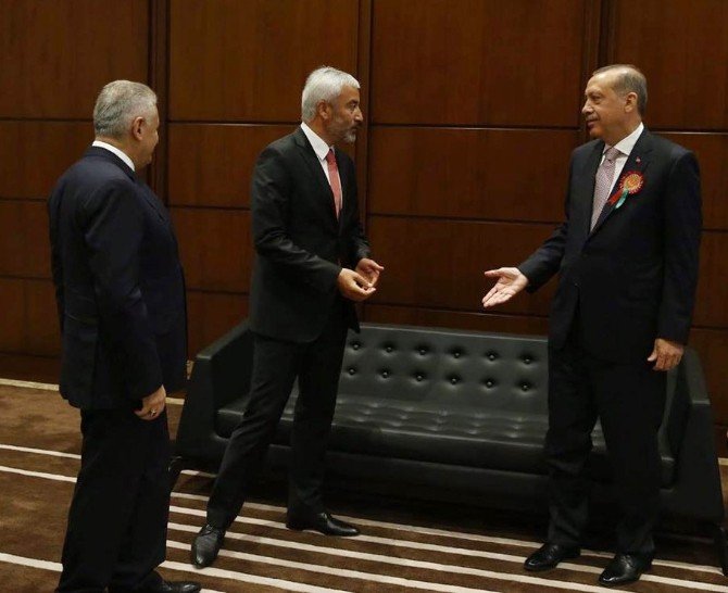Enver Yılmaz, Külliye’de Cumhurbaşkanı Ve Başbakan İle Görüştü