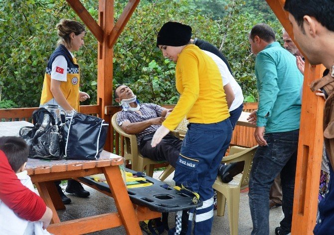 Otomobil Minibüse Çarptı: 5 Yaralı