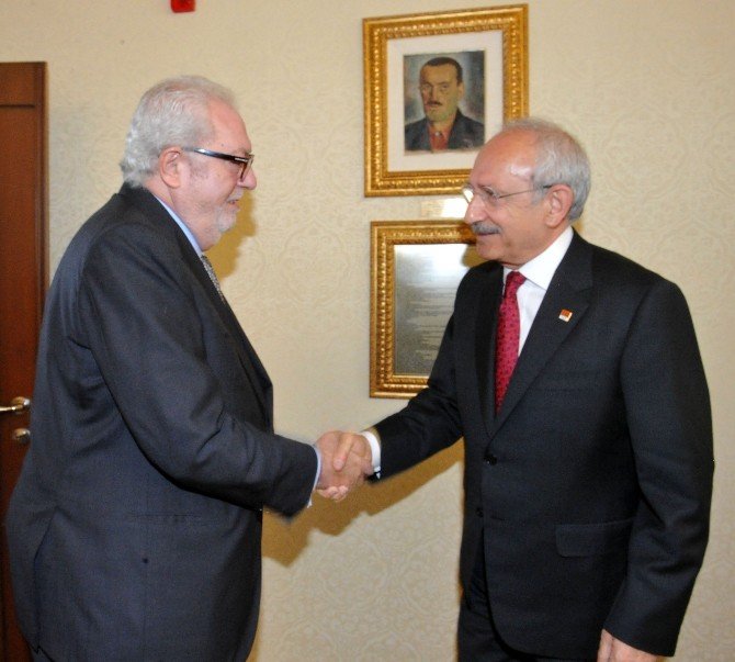 Chp Genel Başkanı Kılıçdaroğlu, Agramunt İle Görüştü