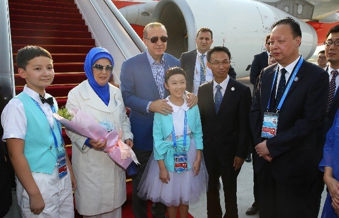 Cumhurbaşkanı Erdoğan, G20 İçin Hangzhou’da