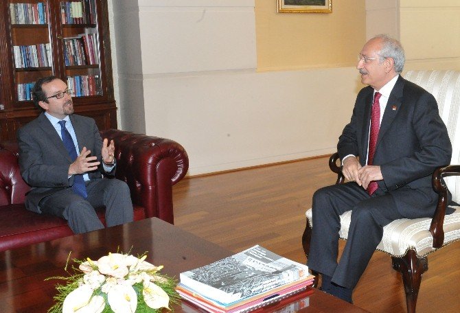 Kılıçdaroğlu, Abd Büyükelçisi Bass’ı Kabul Etti