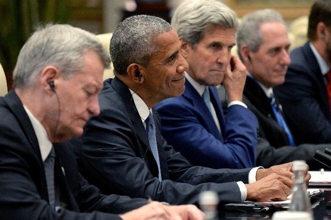 Obama, Çin Devlet Başkanı Jinping İle Görüştü