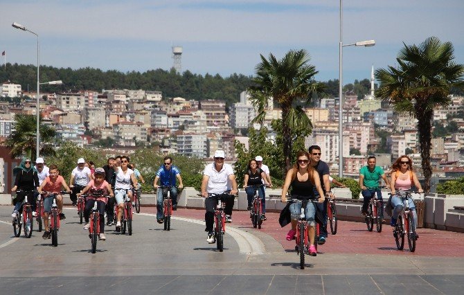 ’Sağlıklı Yaşam’ İçin Pedal Çevirdiler