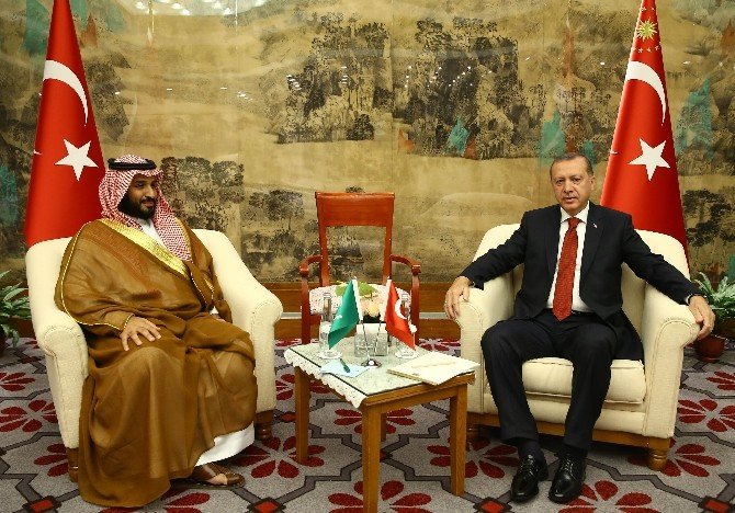 Cumhurbaşkanı Erdoğan, Suudi Savunma Bakanı Salman’la Görüştü