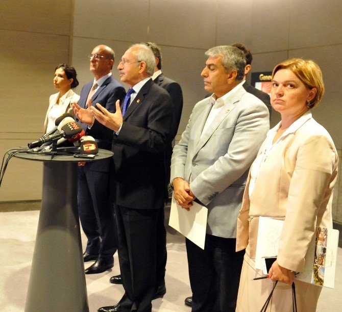 Chp Lideri Kılıçdaroğlu: "Terörün Sonlanması İçin Üzerimize Düşeni Yapmaya Hazırız"