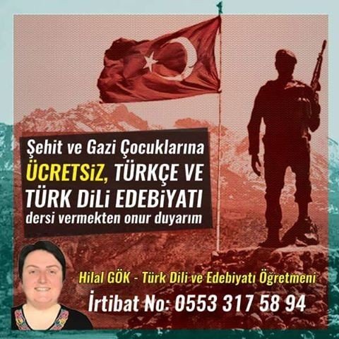Şehit Ve Gazi Çocuklarına Ücretsiz Ders