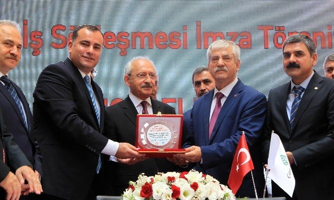 Çankaya Belediyesi’nde Toplu İş Sözleşmesi İmza Töreni