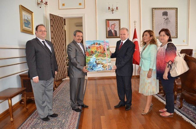 İl Halk Sağlığı Müdürlüğü’nden Vali Ceylan’a Ziyaret