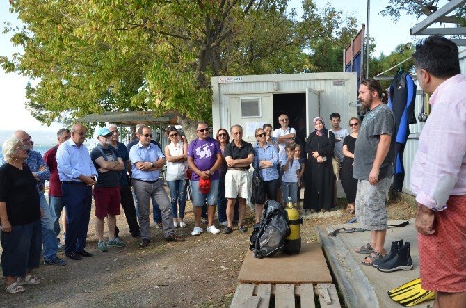 Göl Dibindeki Bazilika Halka Açılıyor