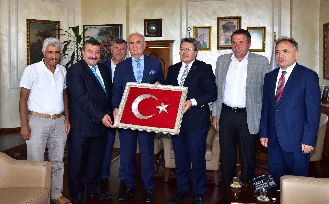 Gümüşhane Heyetinden Başkan Yılmaz’a Ziyaret