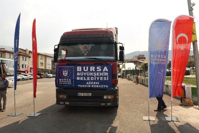 Bursa’dan Artvin’e Sel Yardımı