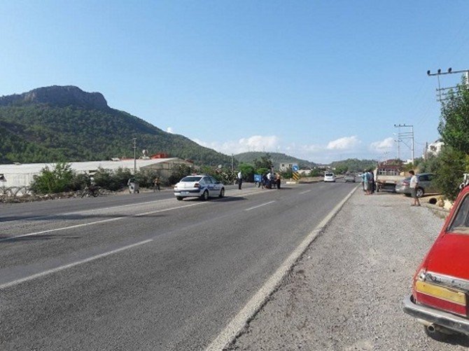 Bozyazı’da Trafik Kazası: 1 Yaralı