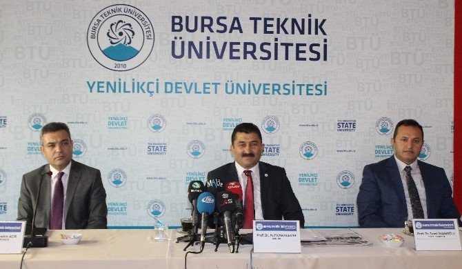 Bursa Teknik Üniversitesi Rektörü Arif Karademir: