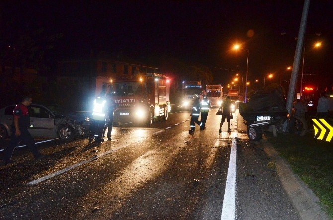 Fatsa’da Trafik Kazası: 5 Yaralı