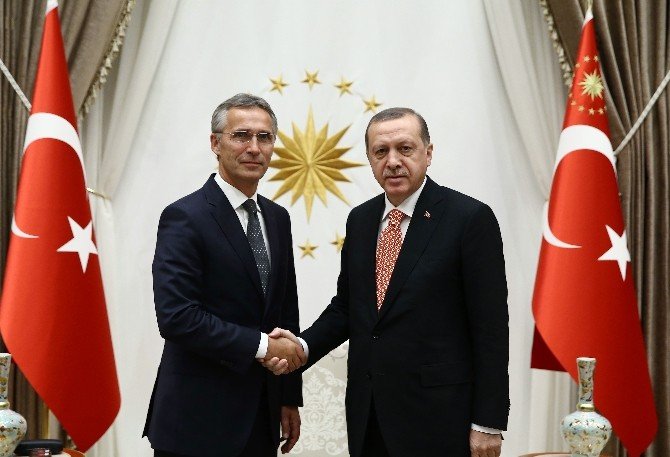 Erdoğan Nato Genel Sekreterini Kabul Etti.