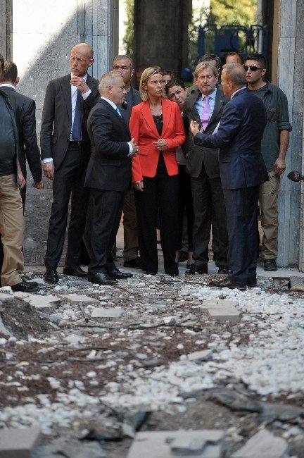 Federica Mogheri Ve Johannes Hahn Tbmm’yi Ziyaret Etti