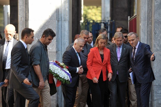 Federica Mogheri Ve Johannes Hahn Tbmm’yi Ziyaret Etti