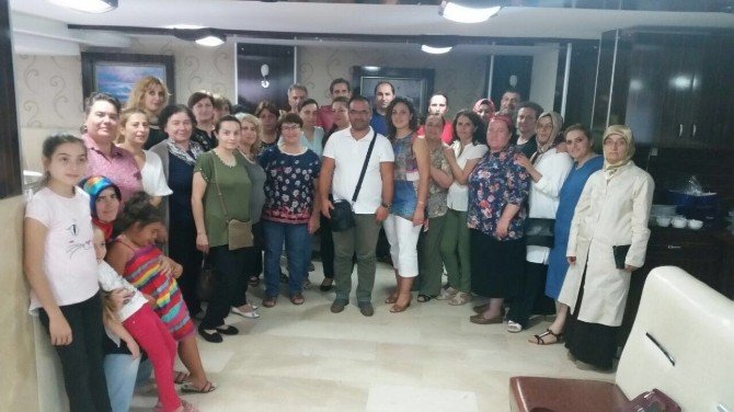 Alaçam Hem Müdürü’ne Veda Yemeği