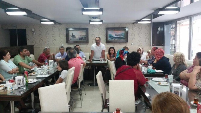 Alaçam Hem Müdürü’ne Veda Yemeği