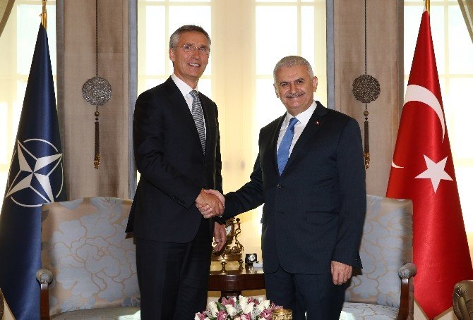 Başbakan Yıldırım, Nato Genel Sekreterini Kabul Etti