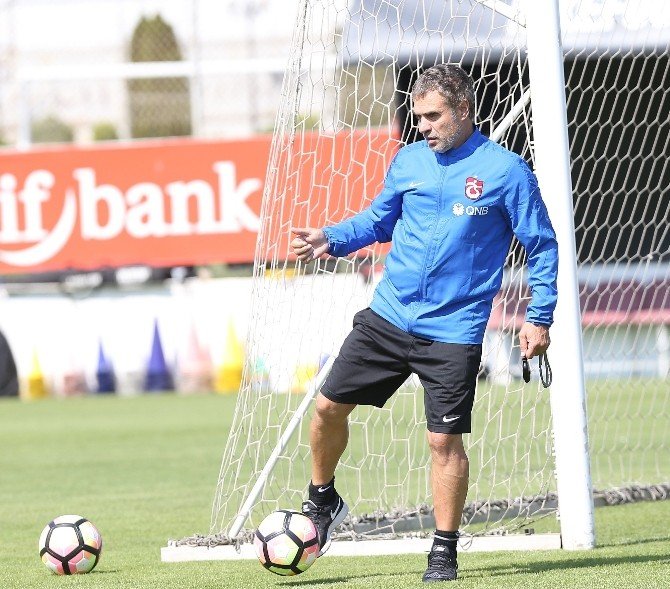 Trabzonspor, Osmanlıspor Maçı Hazırlıklarını Sürdürdü