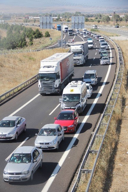 Bolu Dağı’nda Bayram Yoğunluğu Başladı