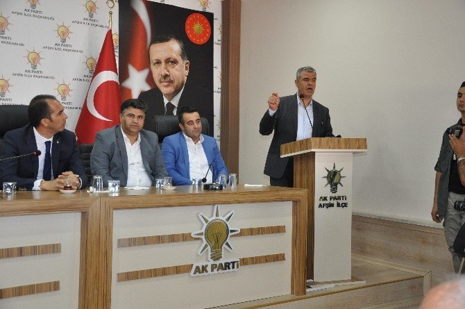 Başbakan Yardımcısı Veysi Kaynak Kahramanmaraş’ta