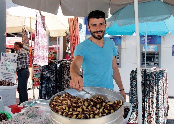 Sezonun İlk Kestanesi Piyasada