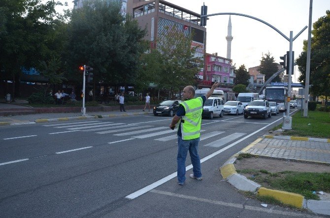 Fatsa’da Bayram Trafiği Yoğunluğu