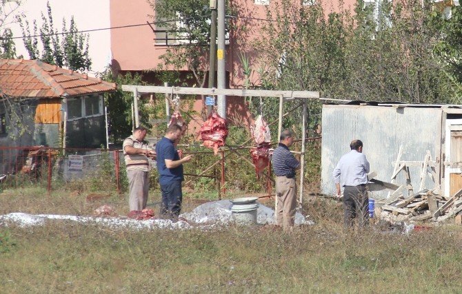 Bafra’da Kurban Bayramı’nda Bildik Görüntüler Yaşandı