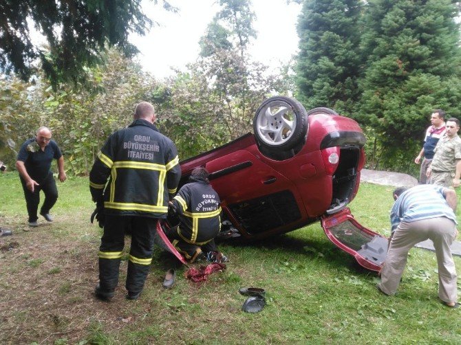Ordu’da Trafik Kazası: 1 Ölü, 1 Yaralı