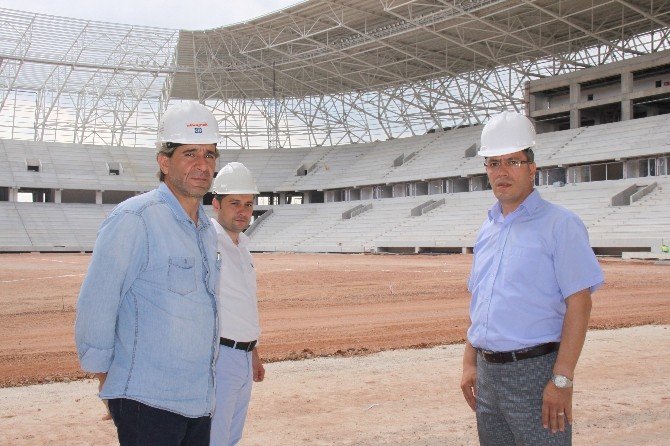 Pişmaniye Şeklindeki Stadyum Yıl Sonu Tamamlanıyor