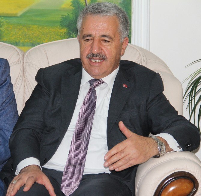 Ulaştırma, Denizcilik Ve Haberleşme Bakanı Ahmet Arslan: