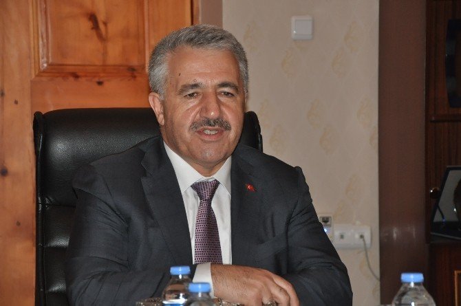 Ulaştırma, Denizcilik Ve Haberleşme Bakanı Arslan Kağızman’da