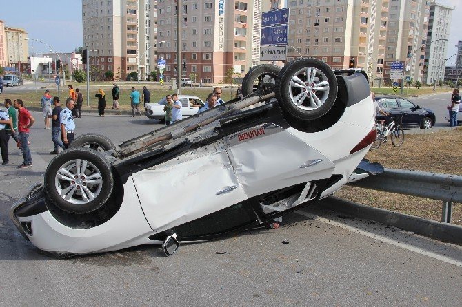 Samsun’da Trafik Kazası: 5 Yaralı