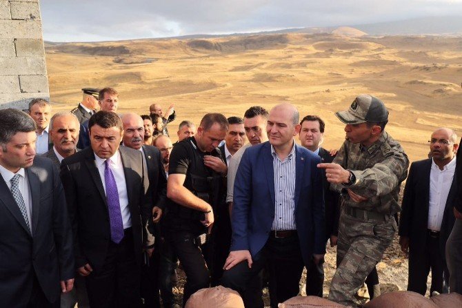 Bakan Soylu Tendürek Dağı’nda