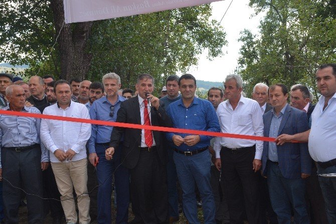 Sinop’ta Köyde Gasilhane Açılışı
