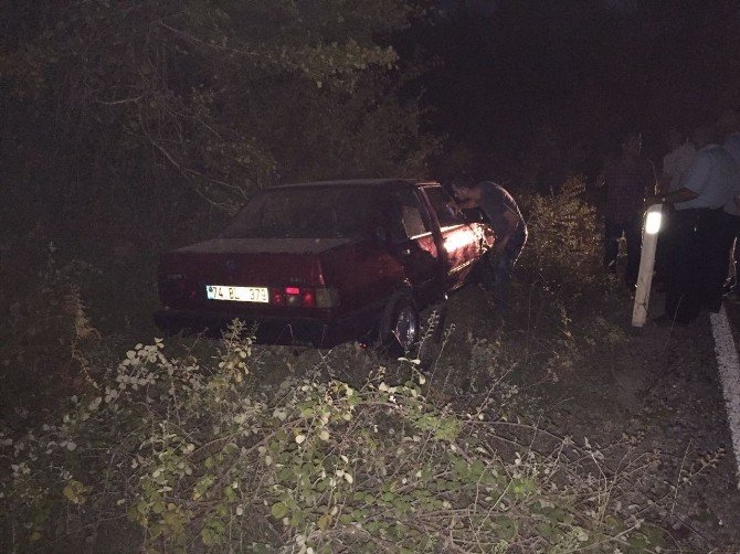 Bartın’da Trafik Kazası: 1 Yaralı