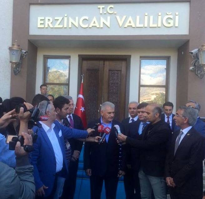 Başbakan Yıldırım Erzincan’da