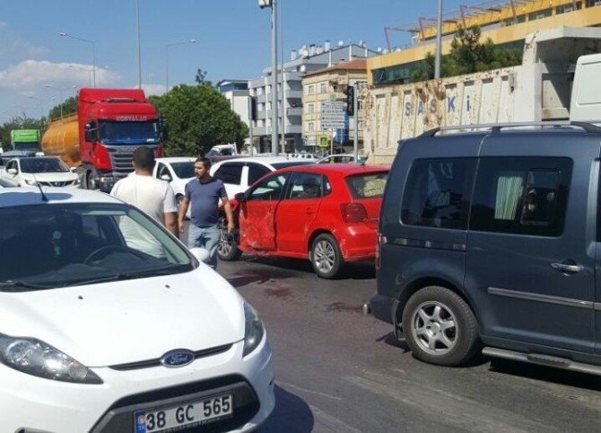 Samsun’da Trafik Kazası: 2 Yaralı