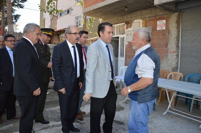 Niksar Protokolü Şehit Ailesini Ziyaret Etti