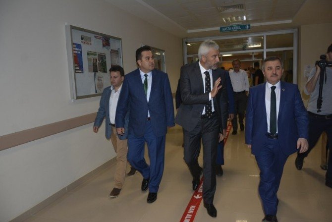 Enver Yılmaz’dan Fatsa Devlet Hastanesi’ne Ziyaret