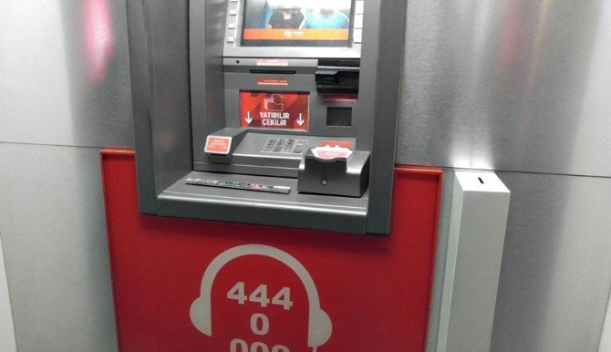 Bartın’da Bir Atm’de Kopyalama Cihazı Bulundu