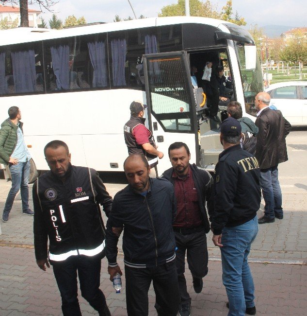 Bolu’da Fetö Şüphelisi 25 Kişi Adliyeye Sevk Edildi